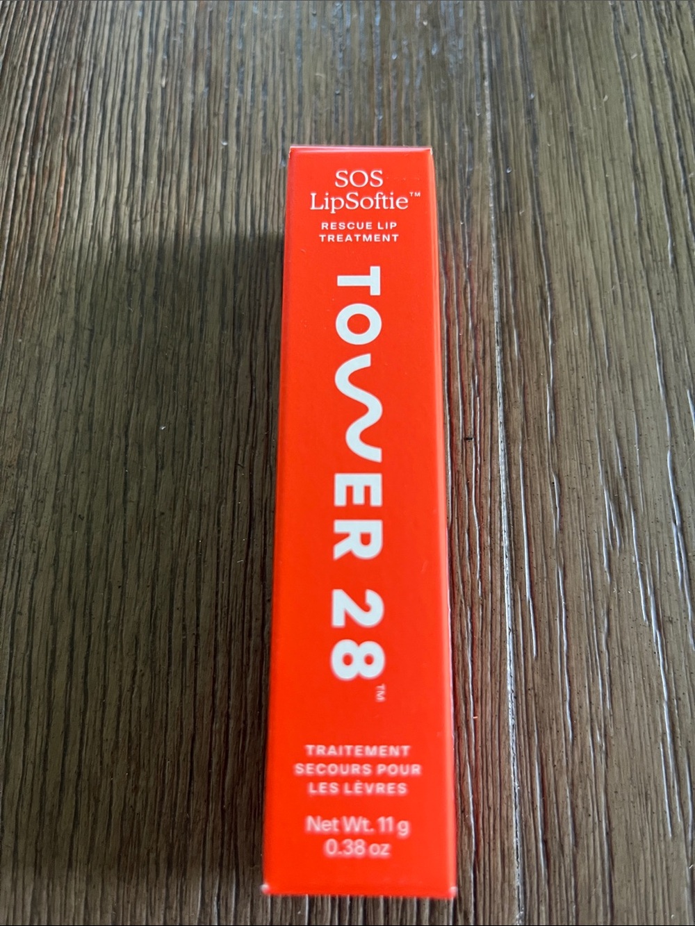 Tower 28 SOS LipSoftie Rescue Lip Treatment — clear